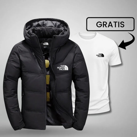 Gefütterte Pufferjacke + GRATIS T-Shirt heute™