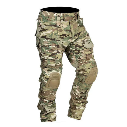 50% Rabatt – Robuste Herren Cargo Hose mit integrierten Kniepolstern