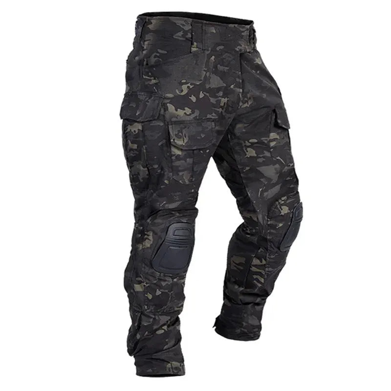 50% Rabatt – Robuste Herren Cargo Hose mit integrierten Kniepolstern