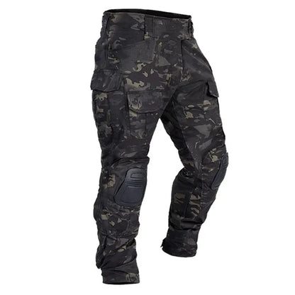 50% Rabatt – Robuste Herren Cargo Hose mit integrierten Kniepolstern