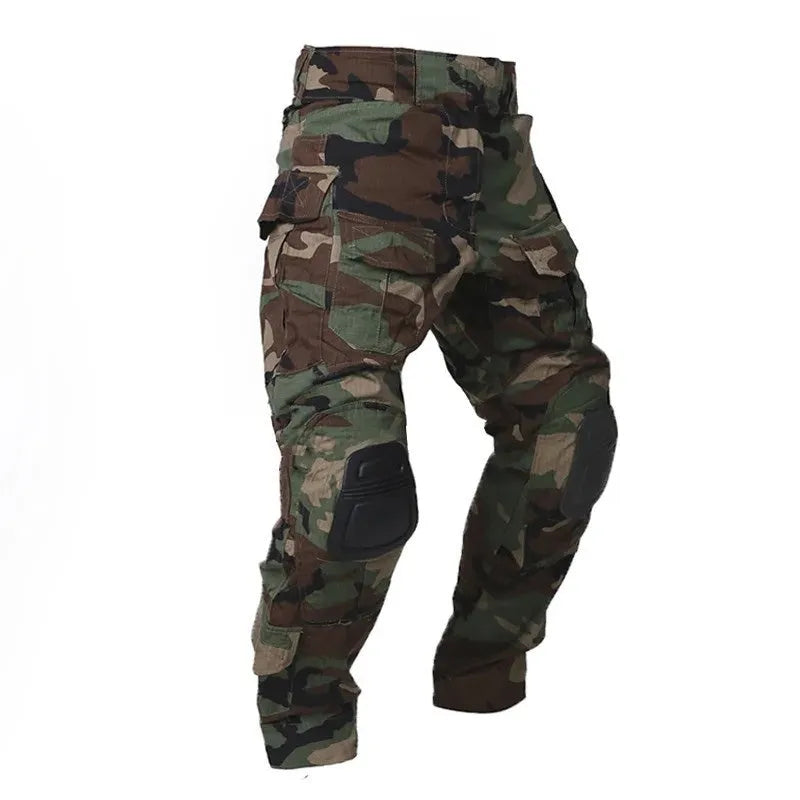 50% Rabatt – Robuste Herren Cargo Hose mit integrierten Kniepolstern