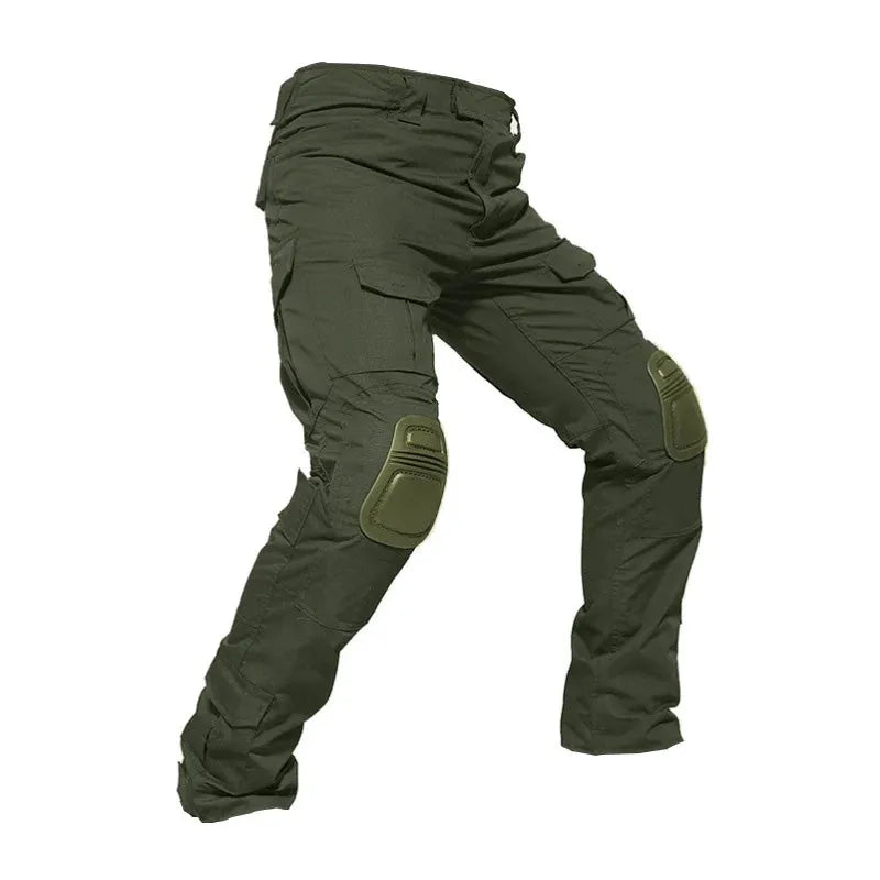 50% Rabatt – Robuste Herren Cargo Hose mit integrierten Kniepolstern